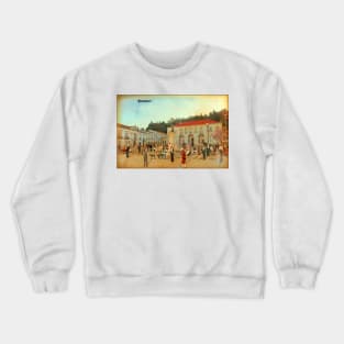 Sunday Morning in Tomar (Portugal) Crewneck Sweatshirt